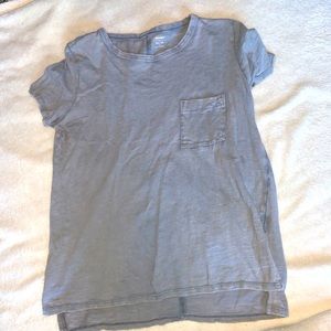 Grey Old Navy Tee with Pocket